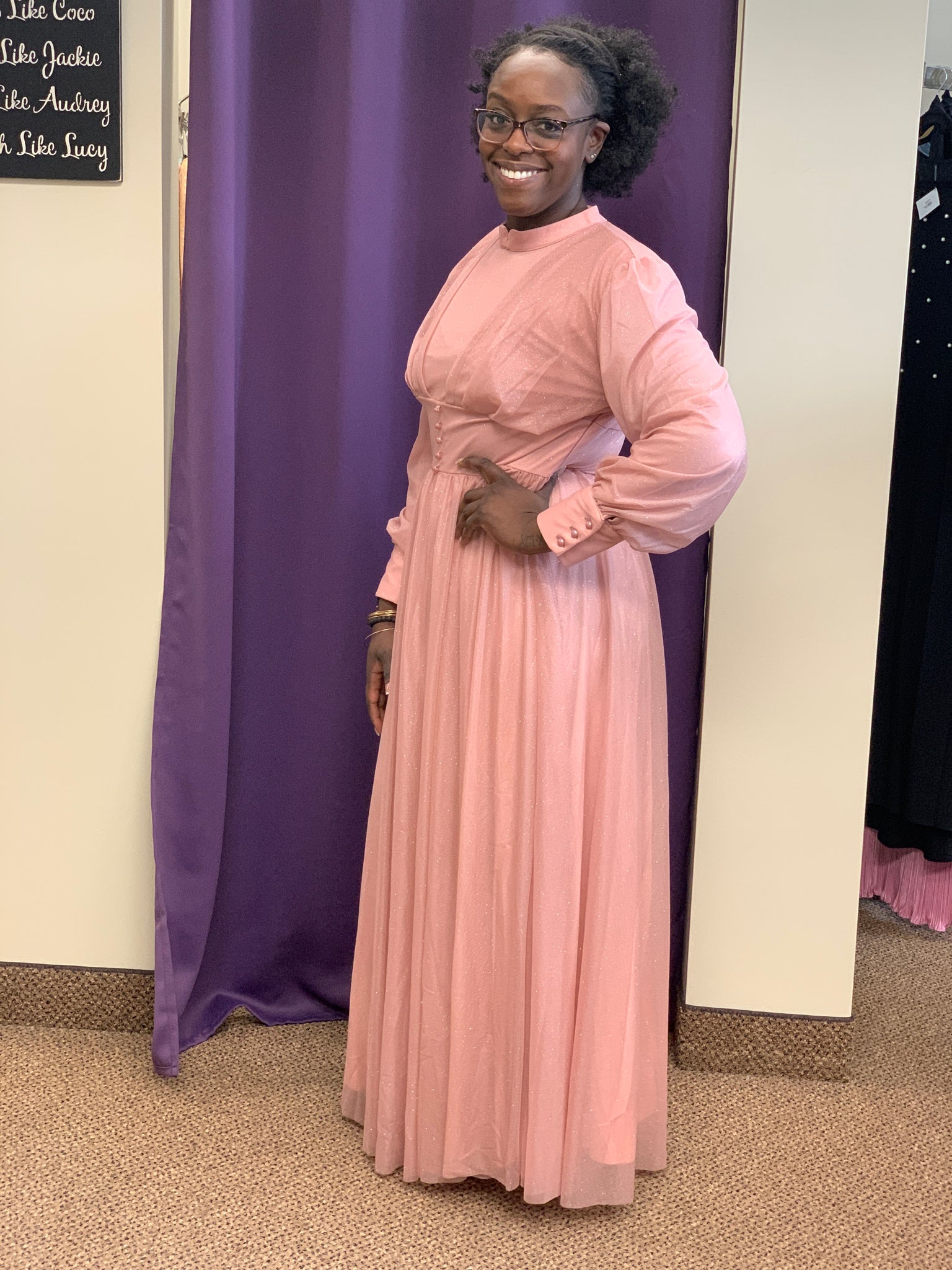 Princess Elegant Long Sleeve Full Coverage Abaya Maxi Dress