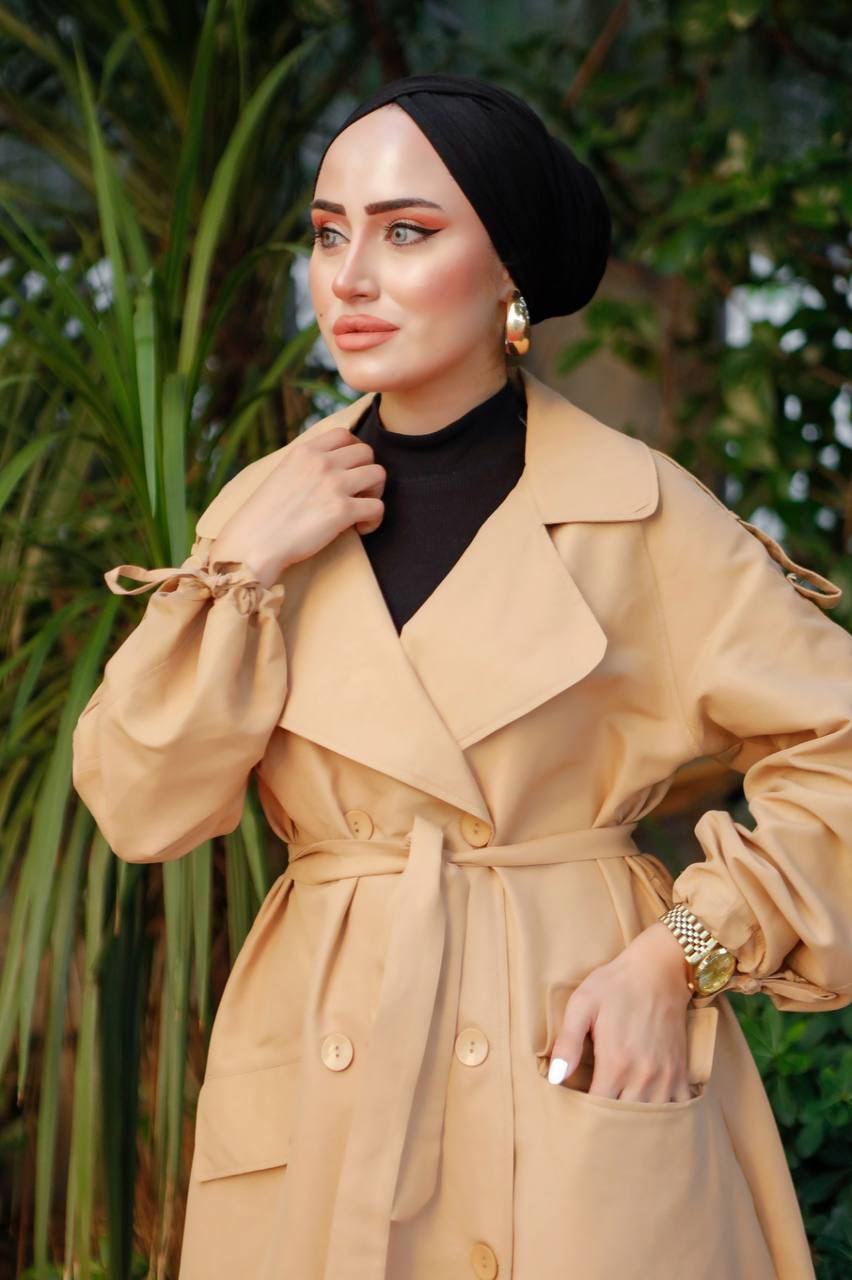 Trench Coat with Belt